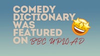 comedy dictionary was featured on bbc uplad